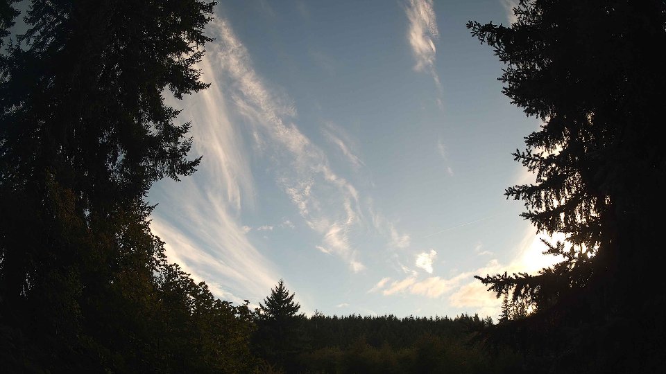 Pacific Northwest skyline timelapse on Aug 27, 2026 at 6:15 PM