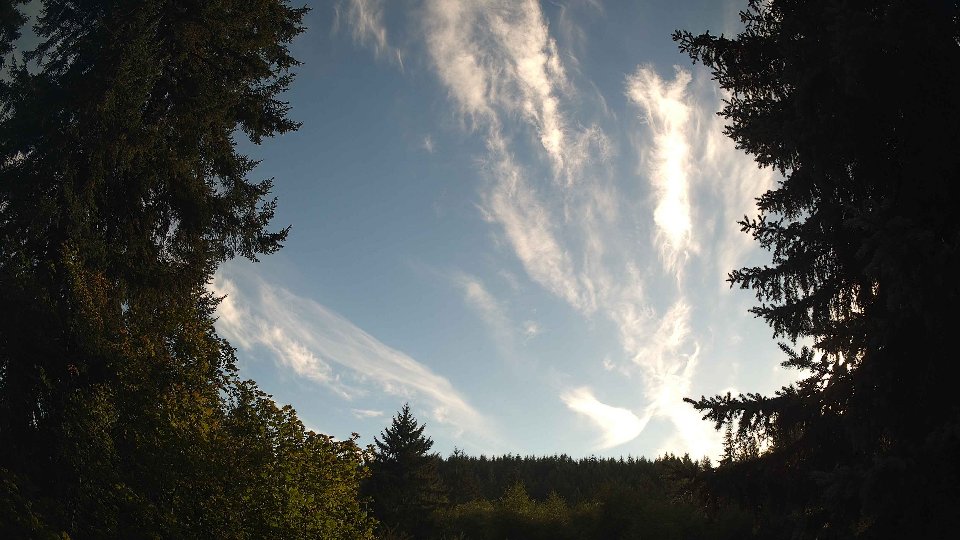 Pacific Northwest skyline timelapse on Aug 27, 2026 at 6:30 PM