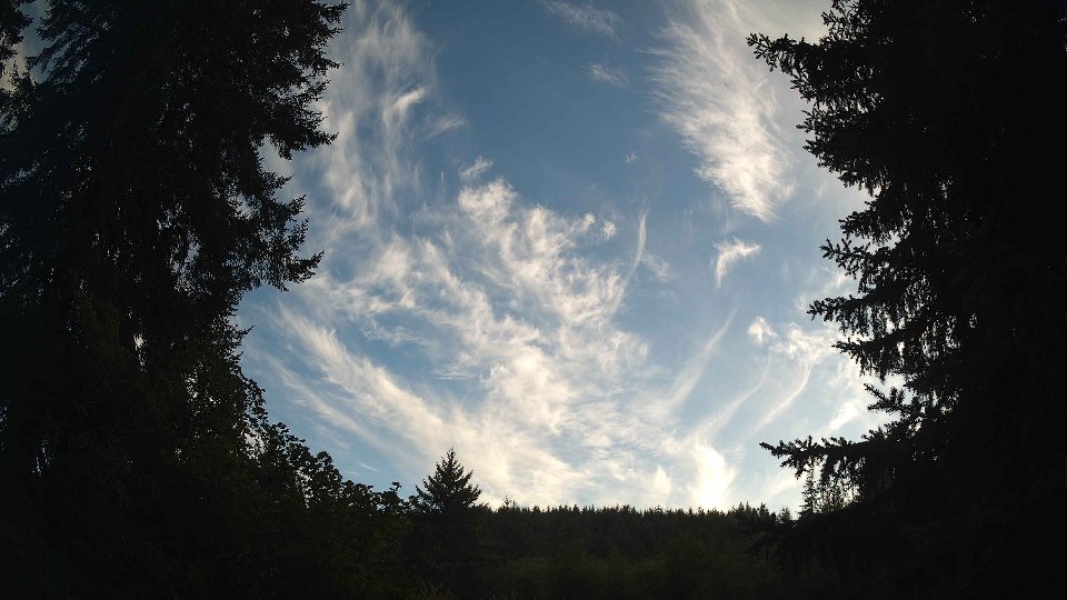 Pacific Northwest skyline timelapse on Aug 27, 2026 at 7:15 PM