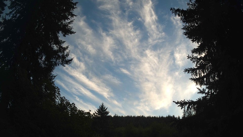 Pacific Northwest skyline timelapse on Aug 27, 2026 at 7:30 PM