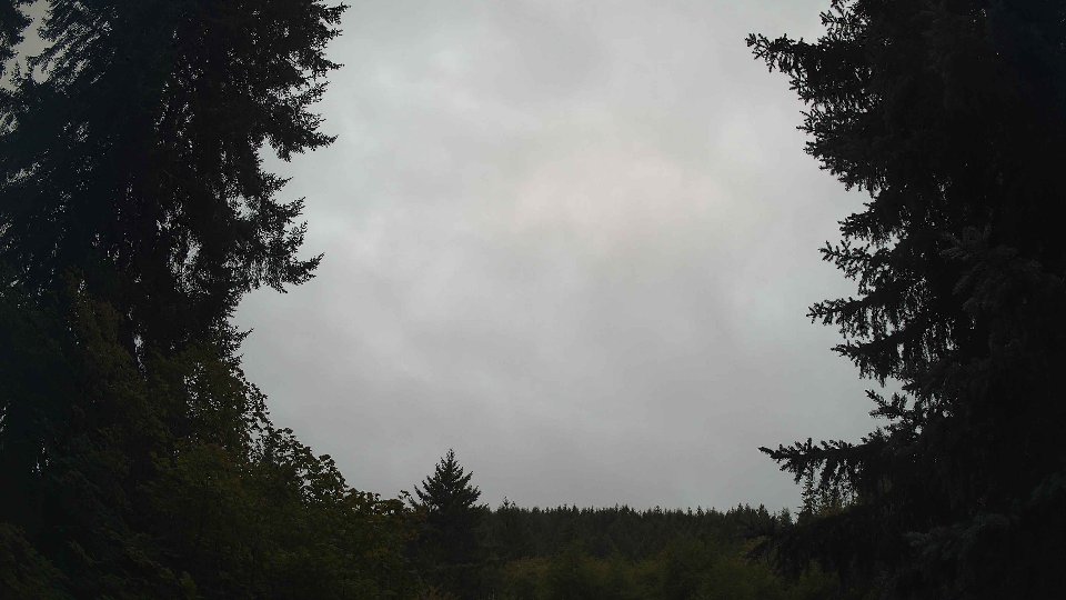 Pacific Northwest skyline timelapse on Aug 28, 2026 at 6:45 AM