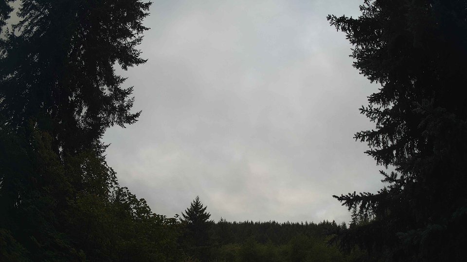 Pacific Northwest skyline timelapse on Aug 28, 2026 at 7:45 AM