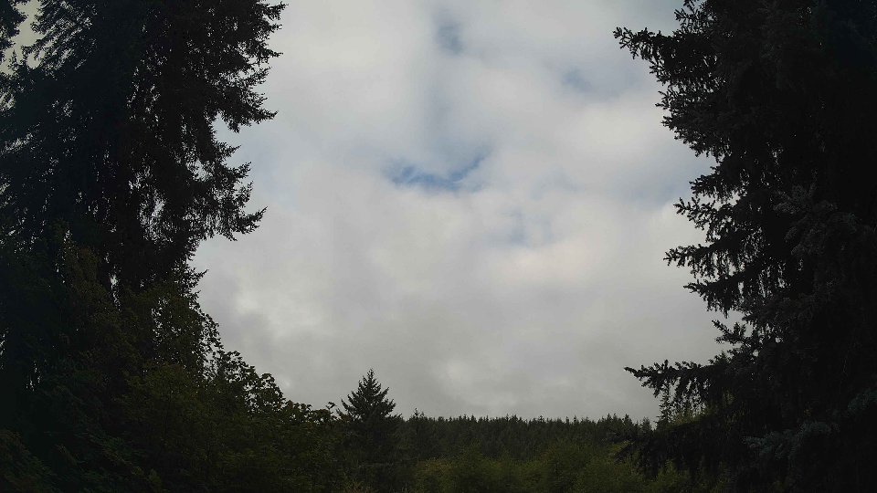 Pacific Northwest skyline timelapse on Aug 28, 2026 at 8:15 AM