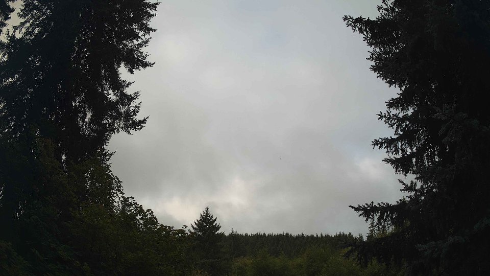 Pacific Northwest skyline timelapse on Aug 28, 2026 at 8:30 AM