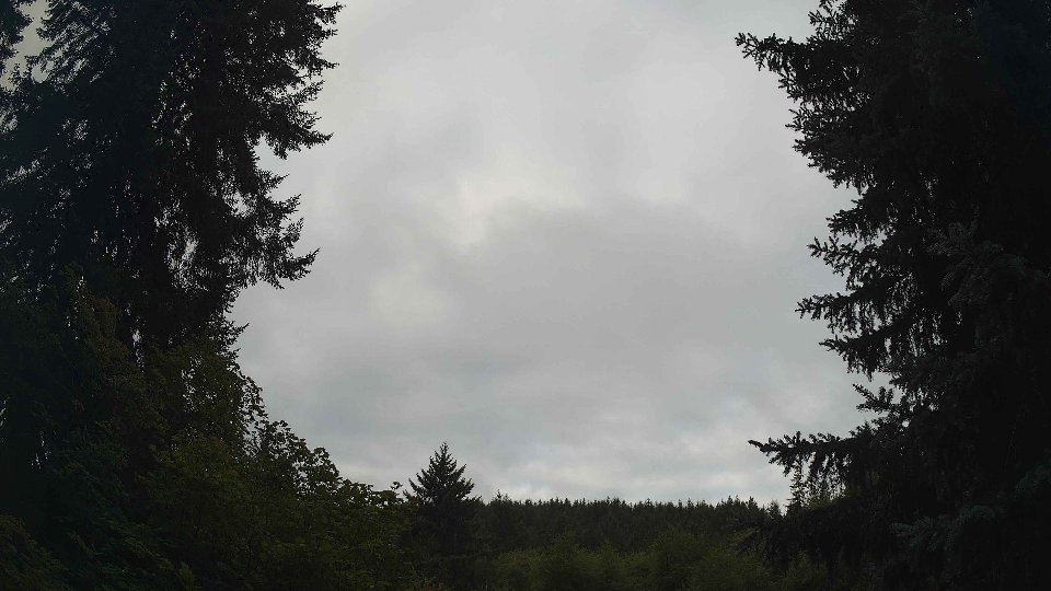 Pacific Northwest skyline timelapse on Aug 28, 2026 at 8:45 AM