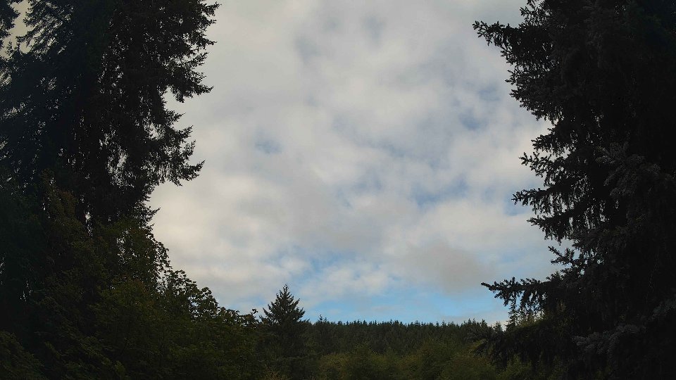 Pacific Northwest skyline timelapse on Aug 28, 2026 at 9:15 AM