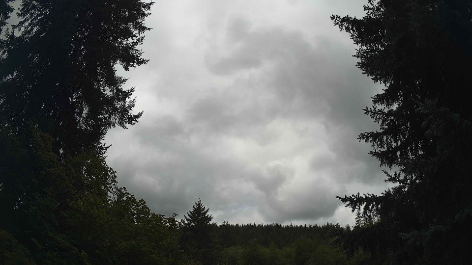 Pacific Northwest skyline timelapse on Aug 28, 2026 at 10:45 AM