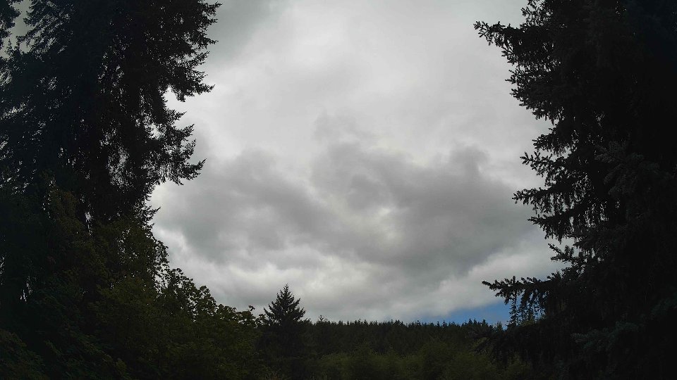 Pacific Northwest skyline timelapse on Aug 28, 2026 at 11:30 AM