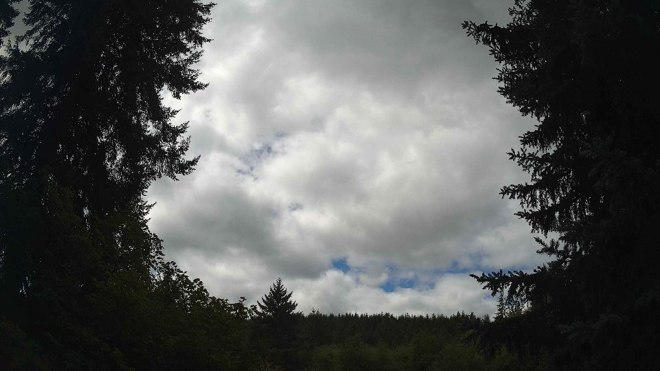Pacific Northwest skyline timelapse on Aug 28, 2026 at 12:00 PM