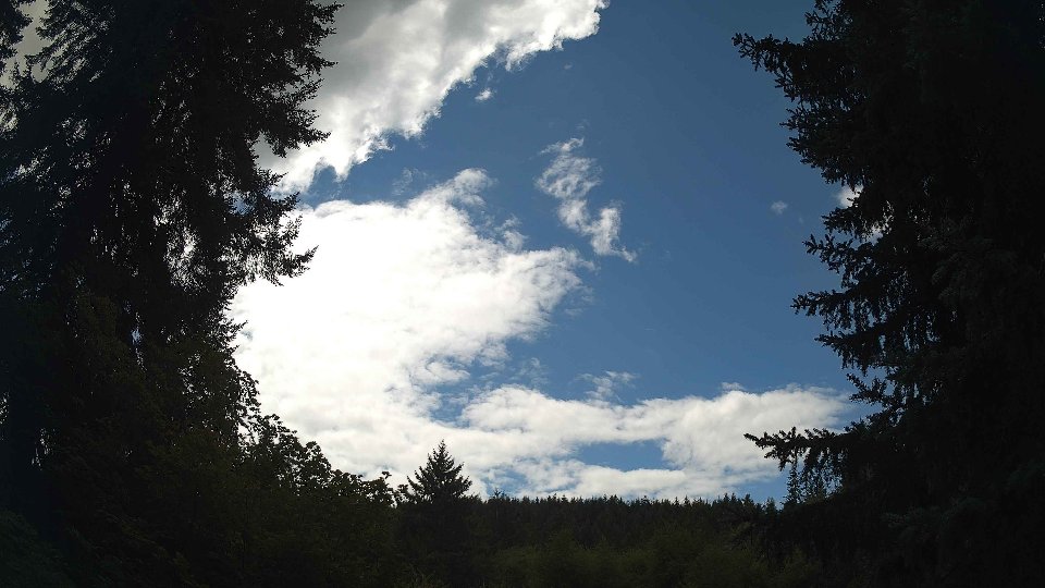 Pacific Northwest skyline timelapse on Aug 28, 2026 at 1:15 PM