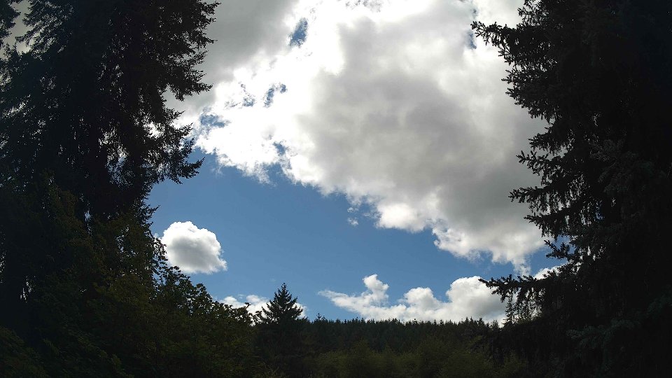 Pacific Northwest skyline timelapse on Aug 28, 2026 at 1:30 PM
