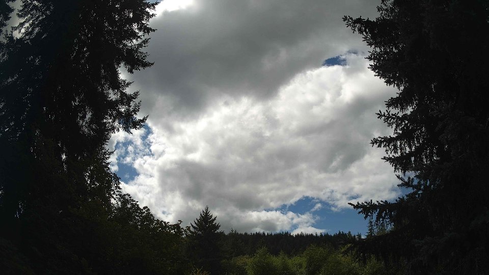 Pacific Northwest skyline timelapse on Aug 28, 2026 at 1:45 PM