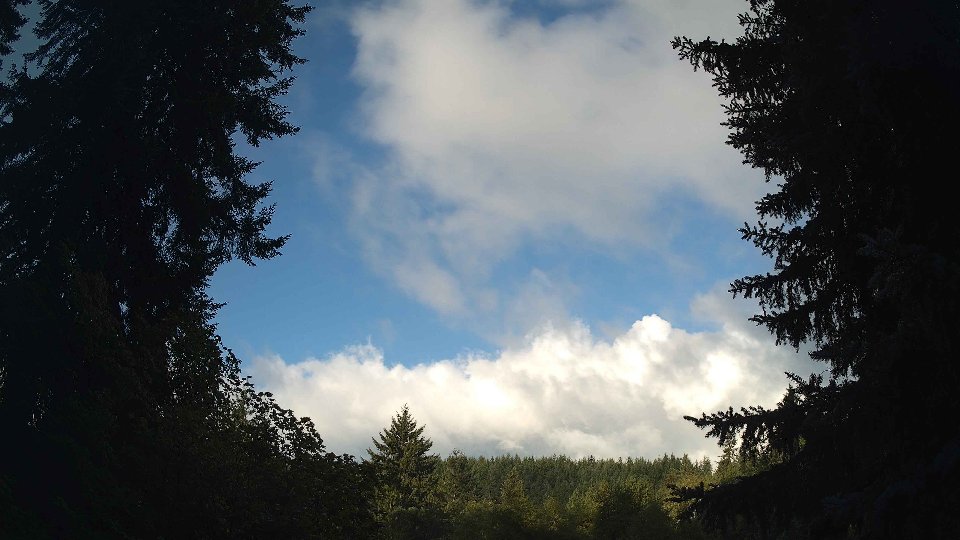 Pacific Northwest skyline timelapse on Aug 29, 2026 at 7:45 AM