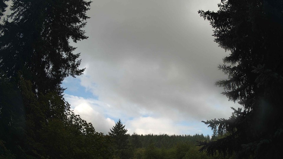 Pacific Northwest skyline timelapse on Aug 29, 2026 at 9:15 AM