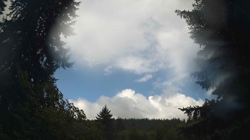 Pacific Northwest skyline timelapse on Aug 29, 2026 at 10:15 AM
