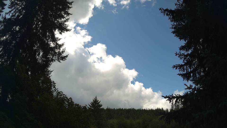 Pacific Northwest skyline timelapse on Aug 29, 2026 at 12:30 PM