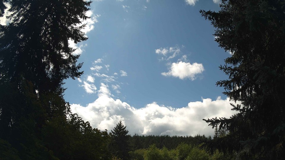 Pacific Northwest skyline timelapse on Aug 29, 2026 at 1:30 PM