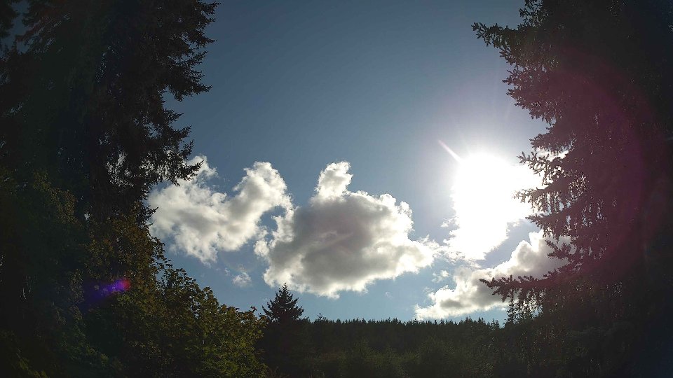 Pacific Northwest skyline timelapse on Aug 29, 2026 at 5:00 PM