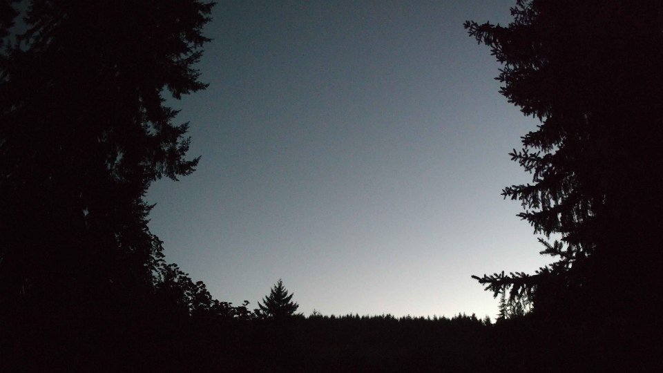 Pacific Northwest skyline timelapse on Aug 29, 2026 at 8:30 PM