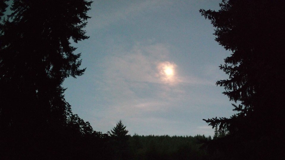 Pacific Northwest skyline timelapse on Aug 30, 2026 at 6:00 AM