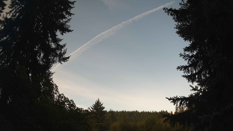 Pacific Northwest skyline timelapse on Aug 30, 2026 at 7:45 AM