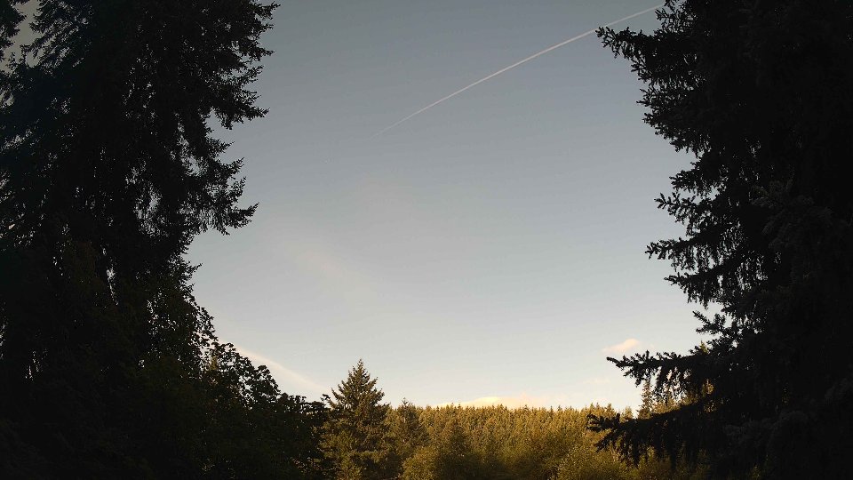 Pacific Northwest skyline timelapse on Aug 30, 2026 at 8:15 AM