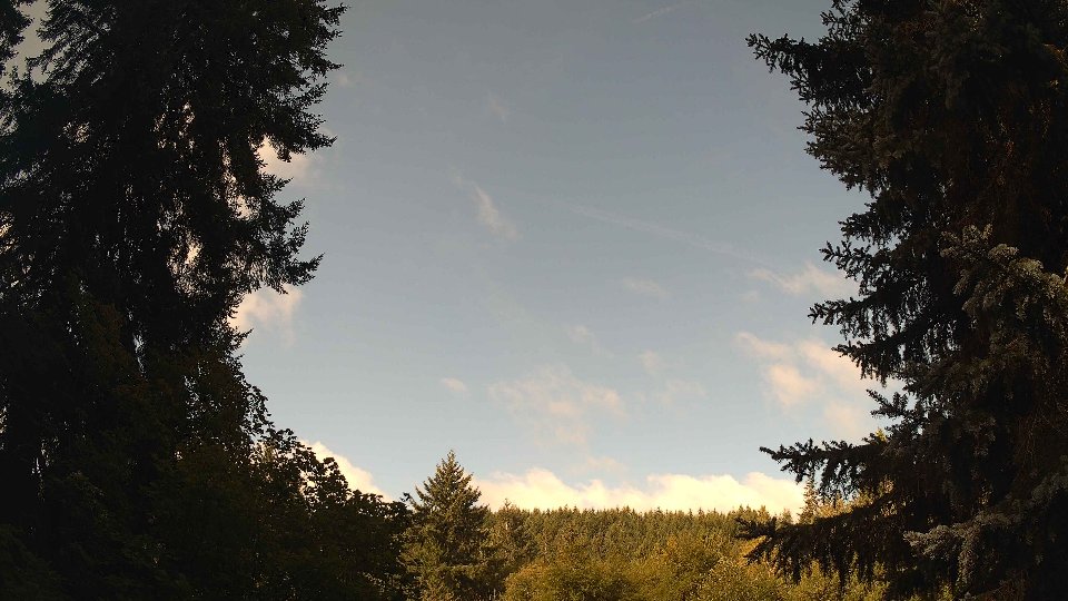 Pacific Northwest skyline timelapse on Aug 30, 2026 at 9:30 AM