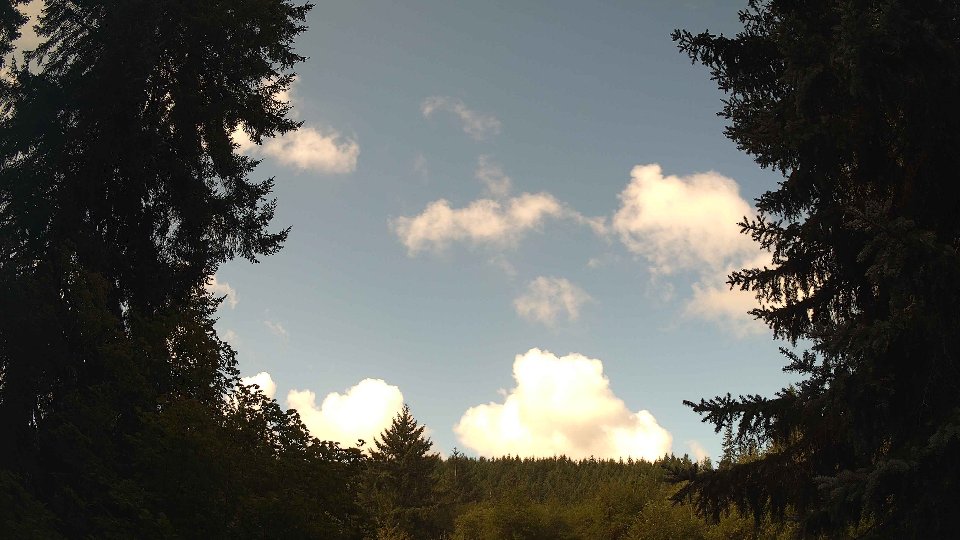 Pacific Northwest skyline timelapse on Aug 30, 2026 at 10:15 AM