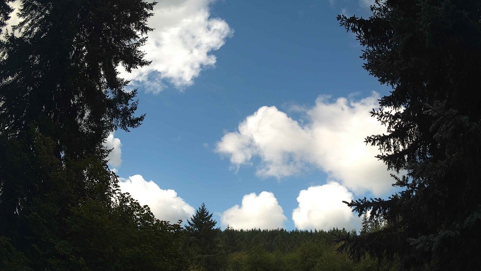 Pacific Northwest skyline timelapse on Aug 30, 2026 at 10:45 AM
