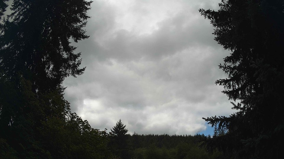 Pacific Northwest skyline timelapse on Aug 30, 2026 at 11:30 AM