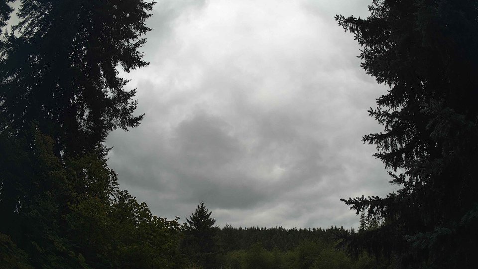 Pacific Northwest skyline timelapse on Aug 30, 2026 at 12:45 PM