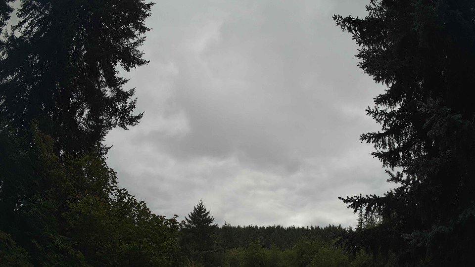 Pacific Northwest skyline timelapse on Aug 30, 2026 at 1:00 PM