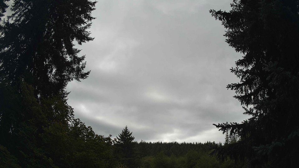 Pacific Northwest skyline timelapse on Aug 30, 2026 at 2:00 PM