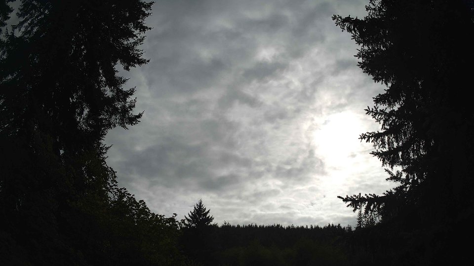 Pacific Northwest skyline timelapse on Aug 30, 2026 at 5:00 PM