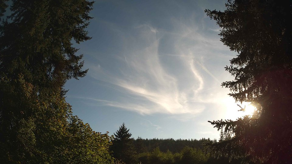 Pacific Northwest skyline timelapse on Aug 30, 2026 at 6:00 PM