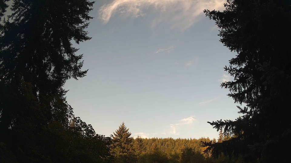 Pacific Northwest skyline timelapse on Aug 31, 2026 at 7:45 AM