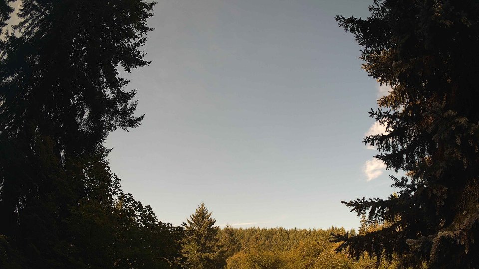 Pacific Northwest skyline timelapse on Aug 31, 2026 at 9:15 AM