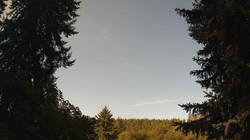 Pacific Northwest skyline timelapse on Aug 31, 2026 at 9:30 AM