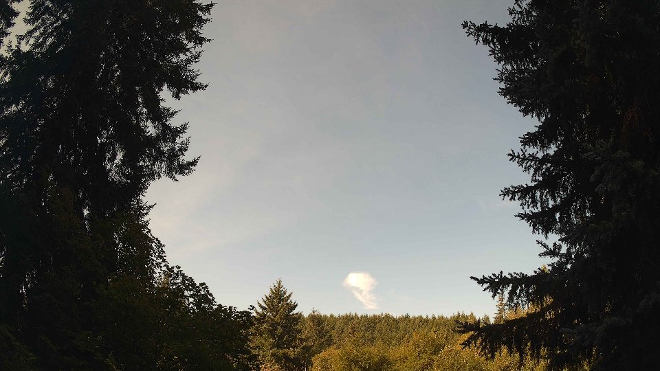 Pacific Northwest skyline timelapse on Aug 31, 2026 at 9:45 AM