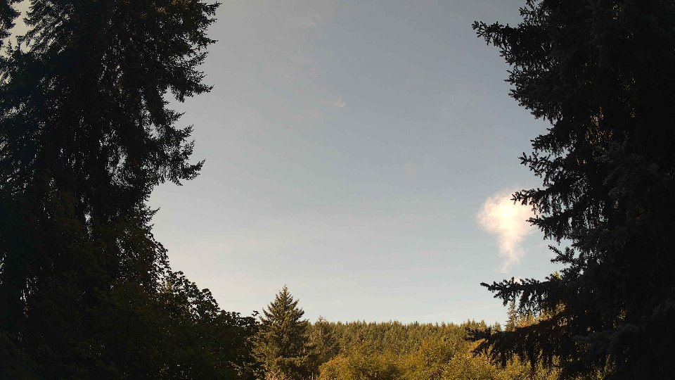 Pacific Northwest skyline timelapse on Aug 31, 2026 at 10:00 AM