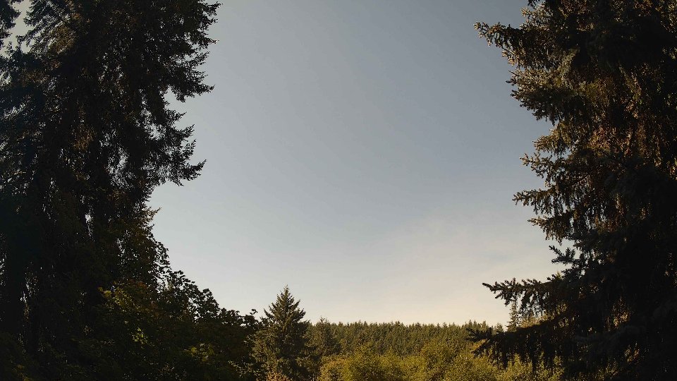 Pacific Northwest skyline timelapse on Aug 31, 2026 at 11:30 AM