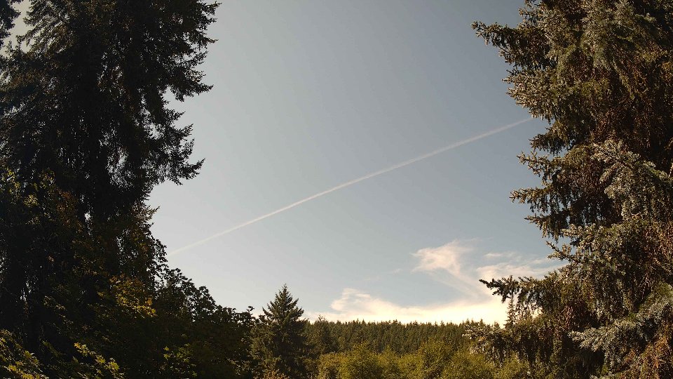 Pacific Northwest skyline timelapse on Aug 31, 2026 at 12:15 PM