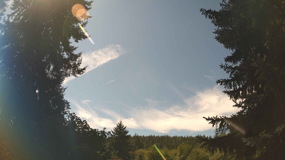 Pacific Northwest skyline timelapse on Aug 31, 2026 at 12:45 PM