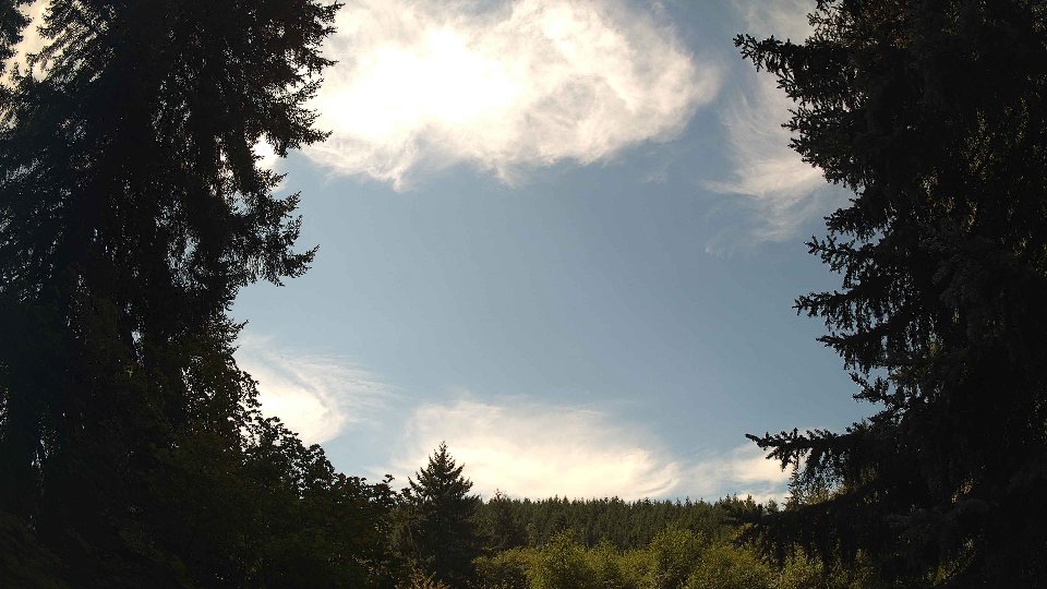 Pacific Northwest skyline timelapse on Aug 31, 2026 at 1:15 PM