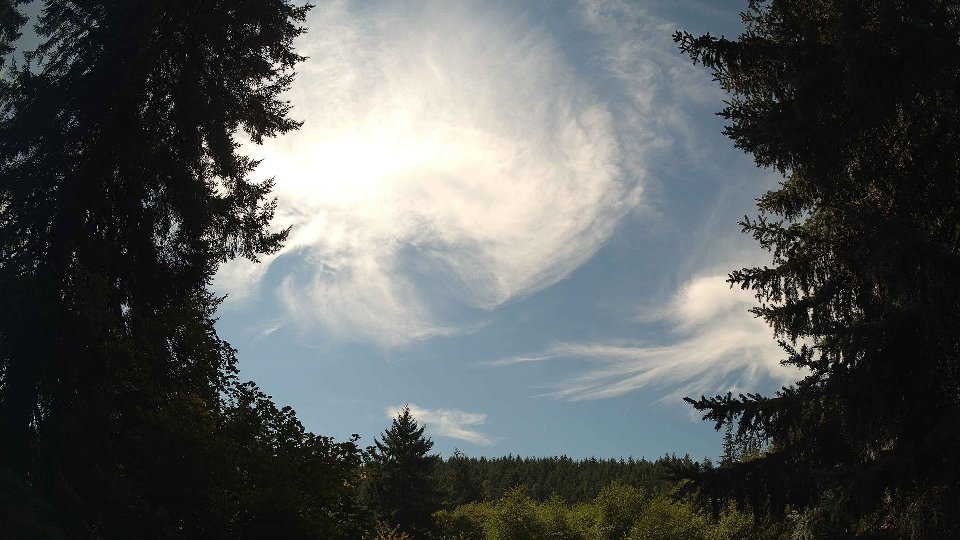 Pacific Northwest skyline timelapse on Aug 31, 2026 at 1:30 PM
