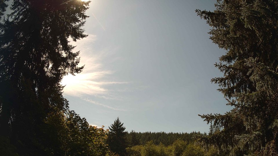 Pacific Northwest skyline timelapse on Aug 31, 2026 at 2:00 PM