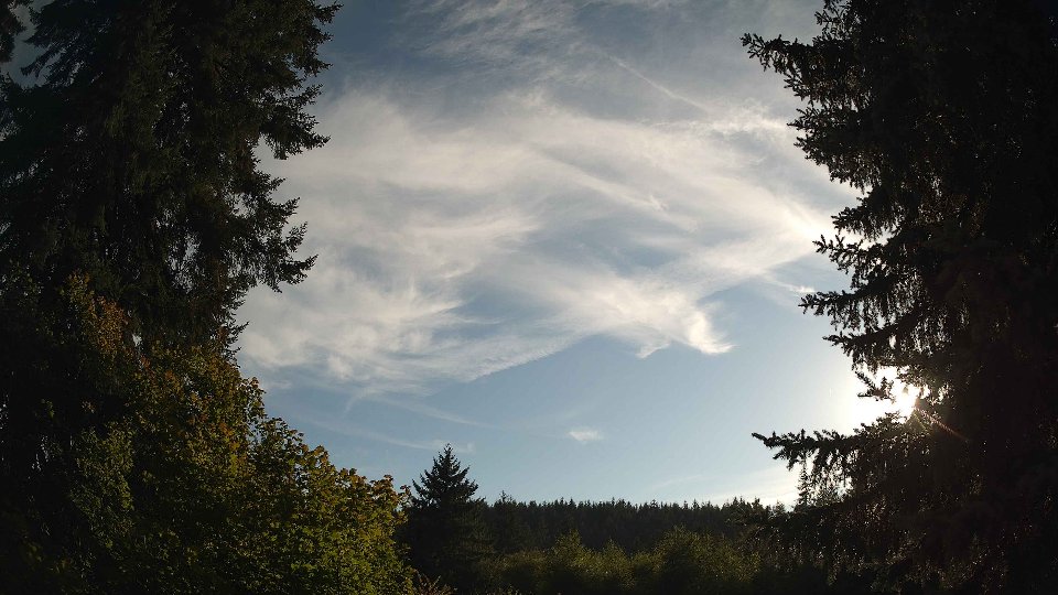Pacific Northwest skyline timelapse on Aug 31, 2026 at 6:00 PM