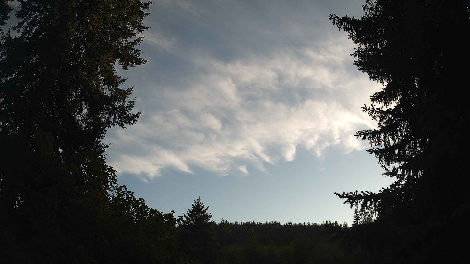 Pacific Northwest skyline timelapse on Aug 31, 2026 at 6:45 PM