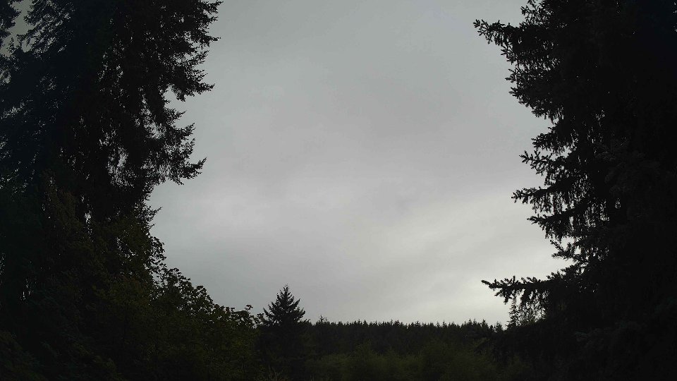 Pacific Northwest skyline timelapse on Sep 01, 2026 at 5:00 PM