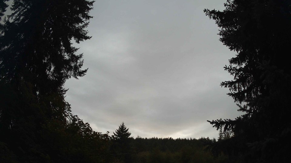 Pacific Northwest skyline timelapse on Sep 01, 2026 at 8:00 PM